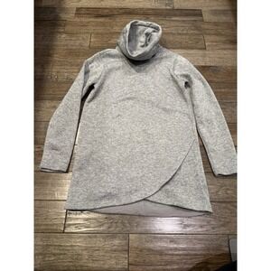 Women's Lands' End Cowlneck Fleece Tunic Sweater Size‎ XS
